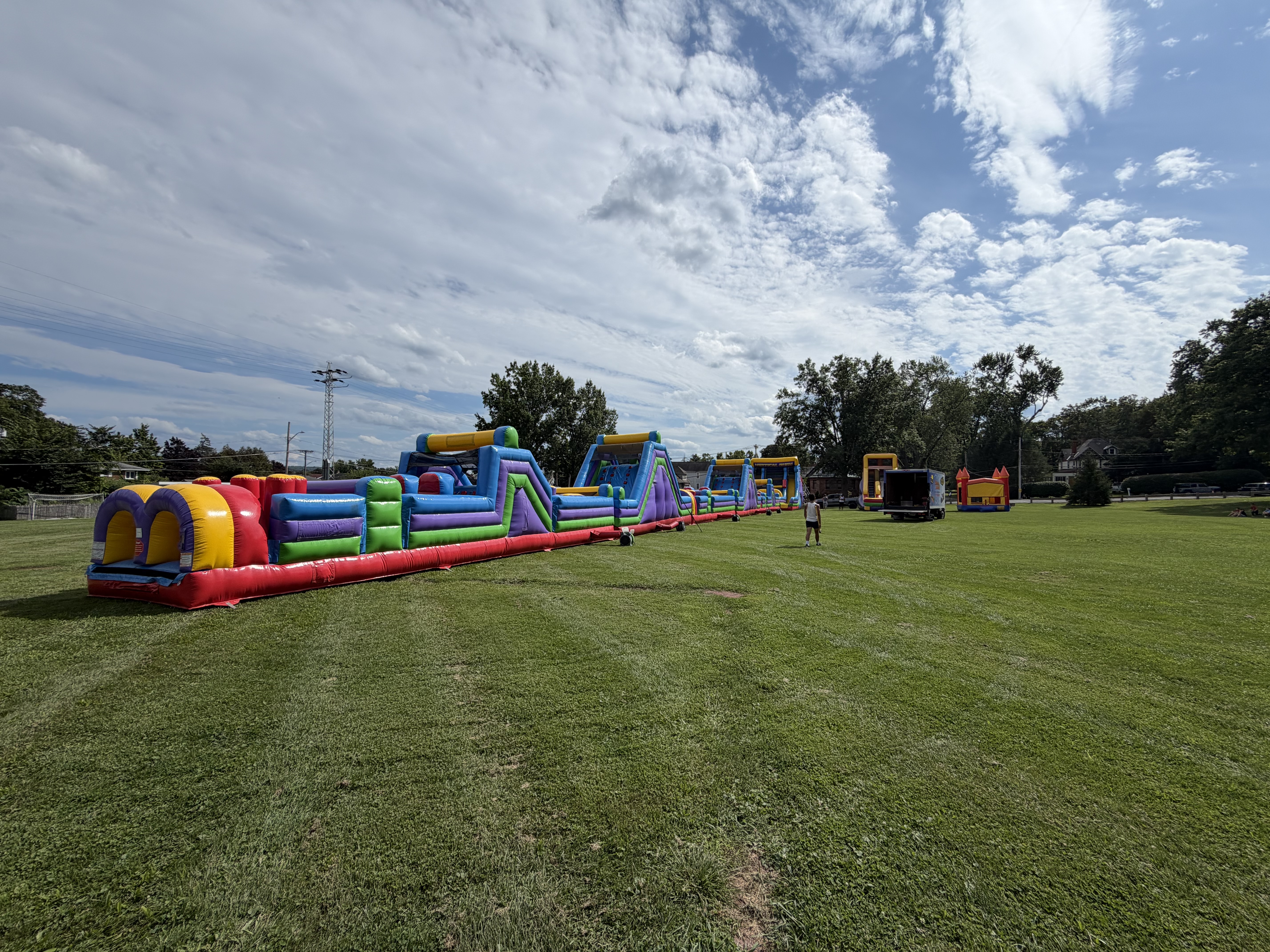 AA Tents And Inflatables team at an event